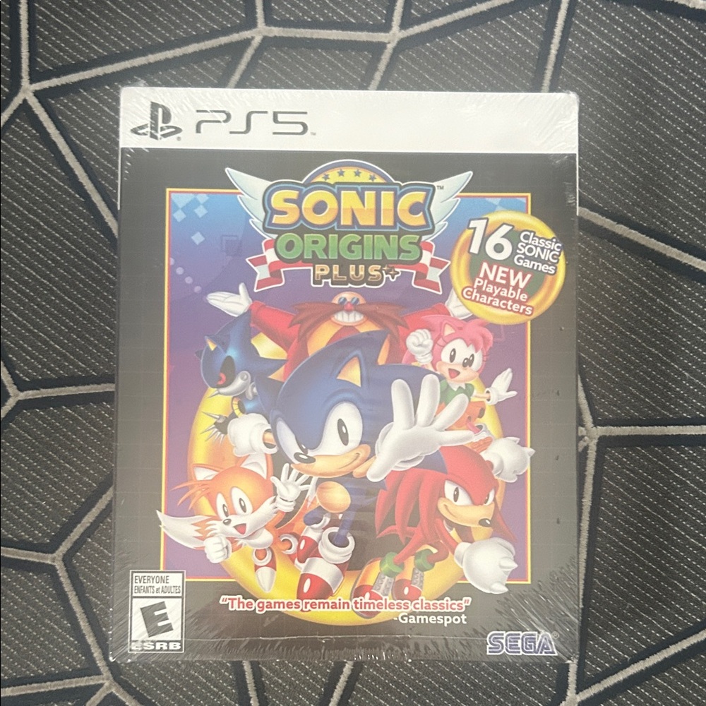 Sony Sonic Origins Plus for PS5 - Blue and Red